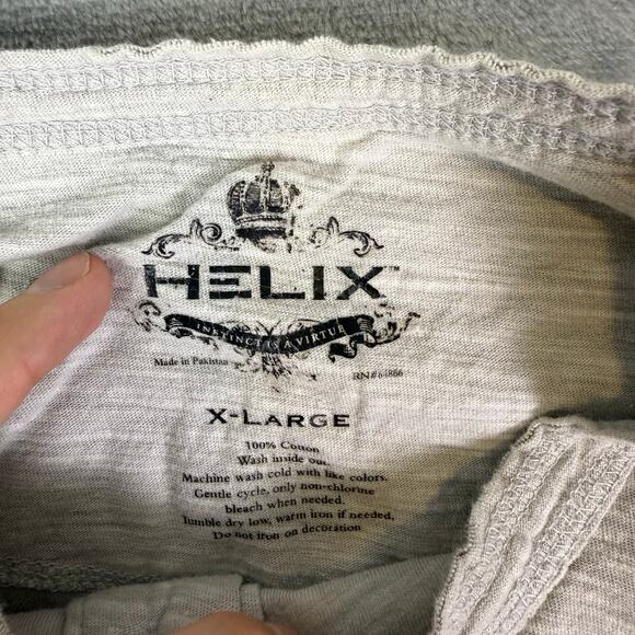 Vintage Y2K Helix Gray Short Sleeve integrity T-Shirt Size XL - Picture 4 of 9